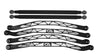 CA Tech USA Radius Rods are Arched in the middle and lower Radius Rods increases ride height without changing ride geometry. Giving you the most clearance possible, without negatively affecting stability.  1.25" thick billet aircraft aluminum ensures strength & dependability when you need it most.  We utilize ONLY industry leading FK Brand Spherical bearings equipped with a cloth PTFE liner for maximum durability. No substitutions accepted.