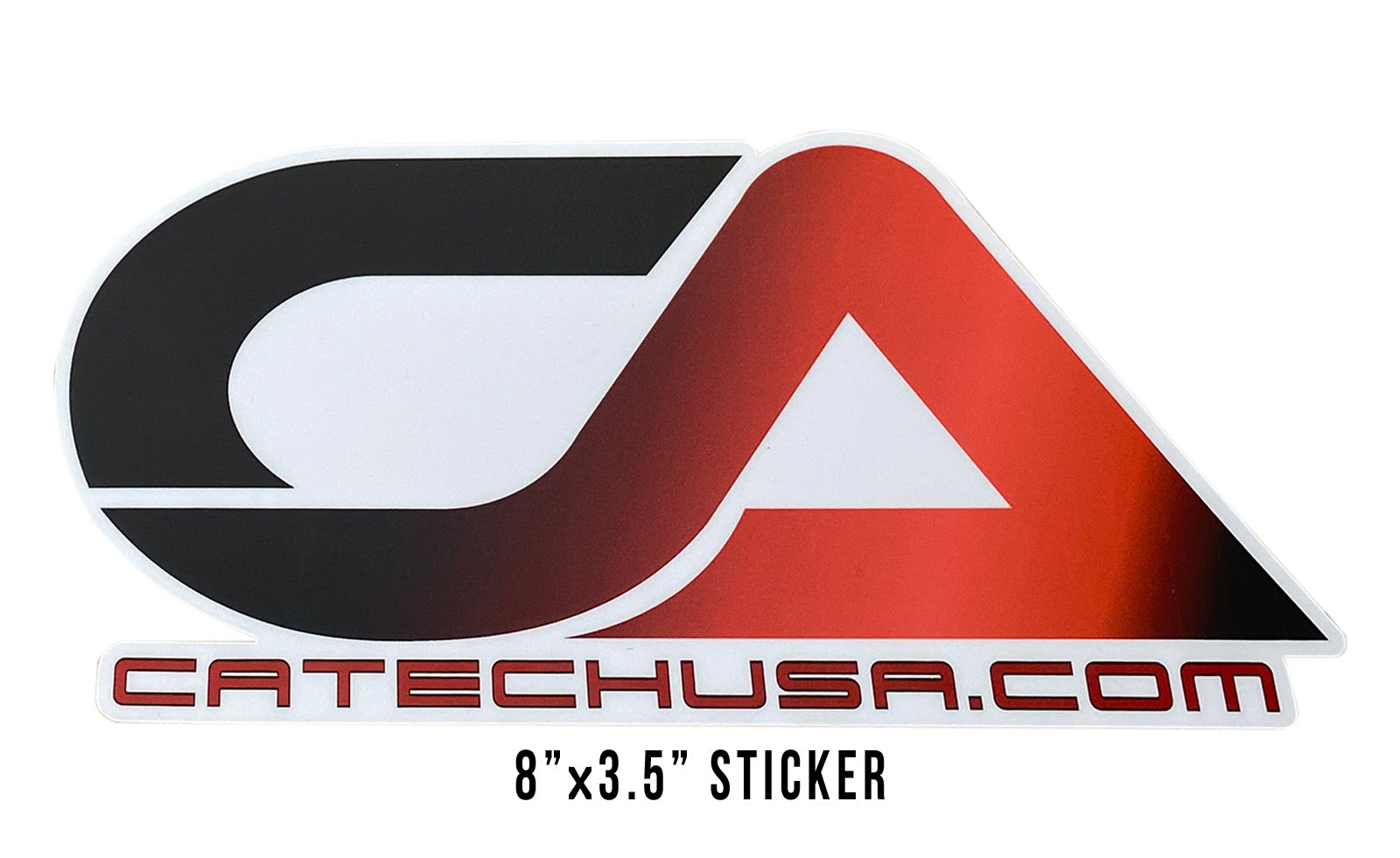 8" CA Tech Logo Sticker