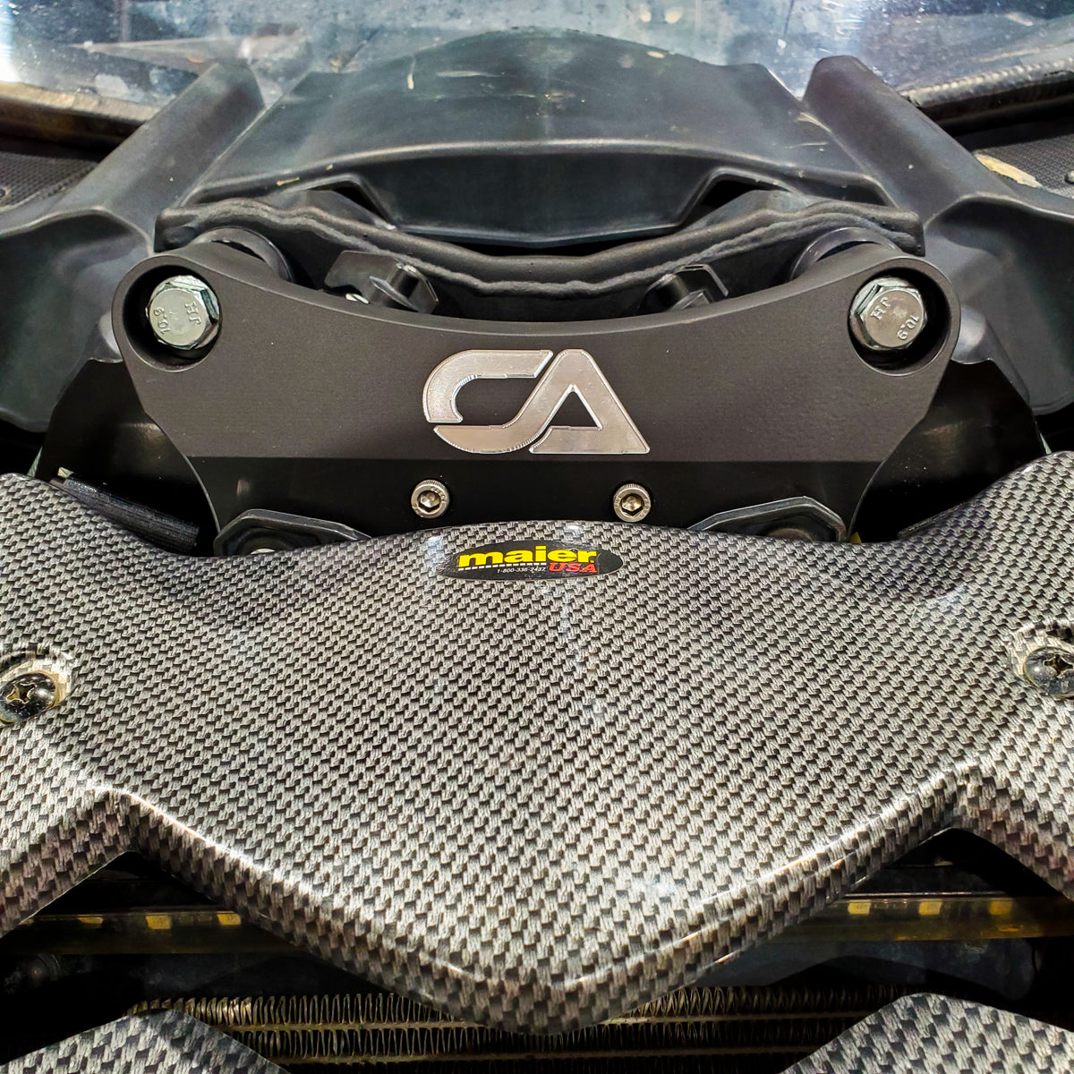 Can-Am X3 Front Suspension Limit Strap System protects axles / shocks ...