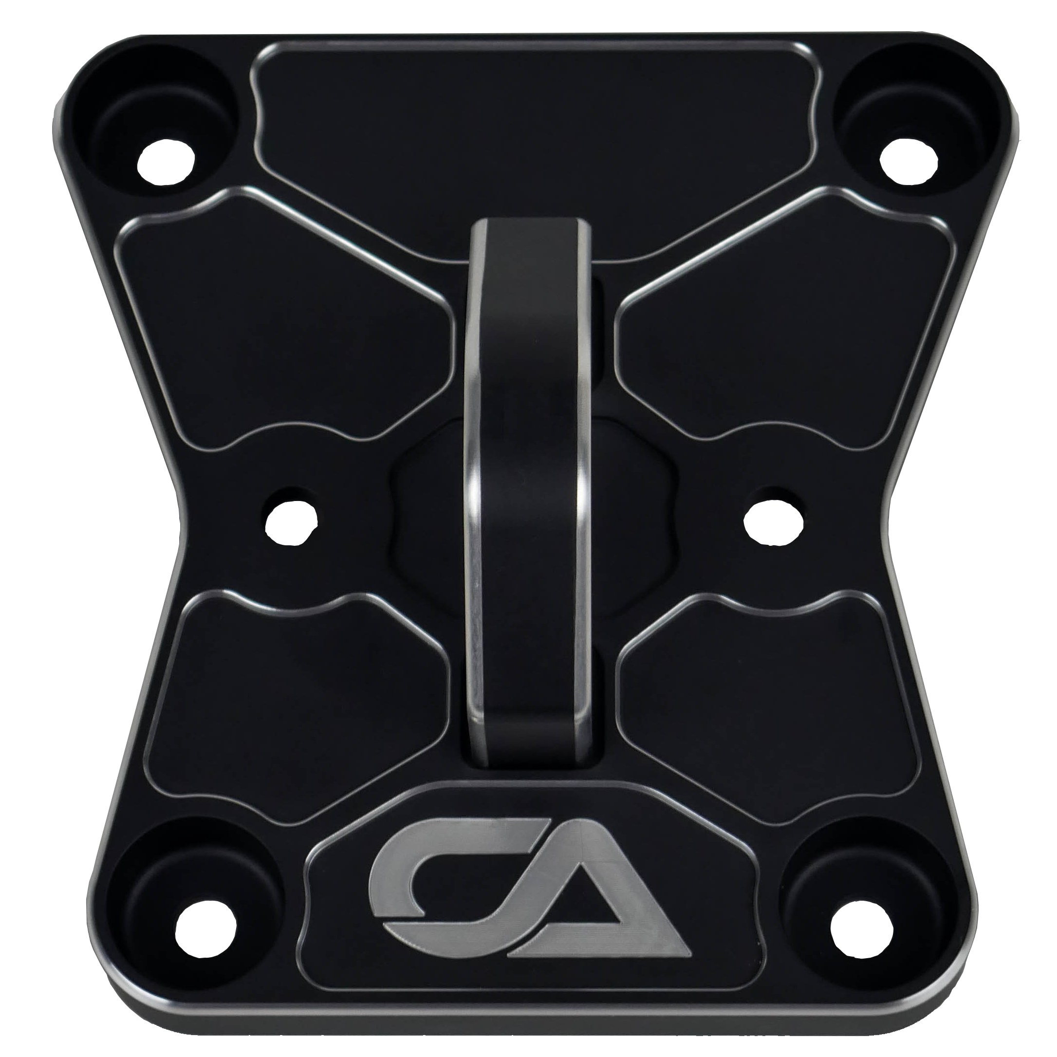 CA Tech Pull Plate  3D scanned for perfect fitment and machined from 6061 aluminum with a finished thickness of 1" for maximum durability, the new 2022 Can-Am X3 pull plate is easy to install and built to last a lifetime.   OEM color matching ensures all CA Tech parts will pair perfectly with your build. 