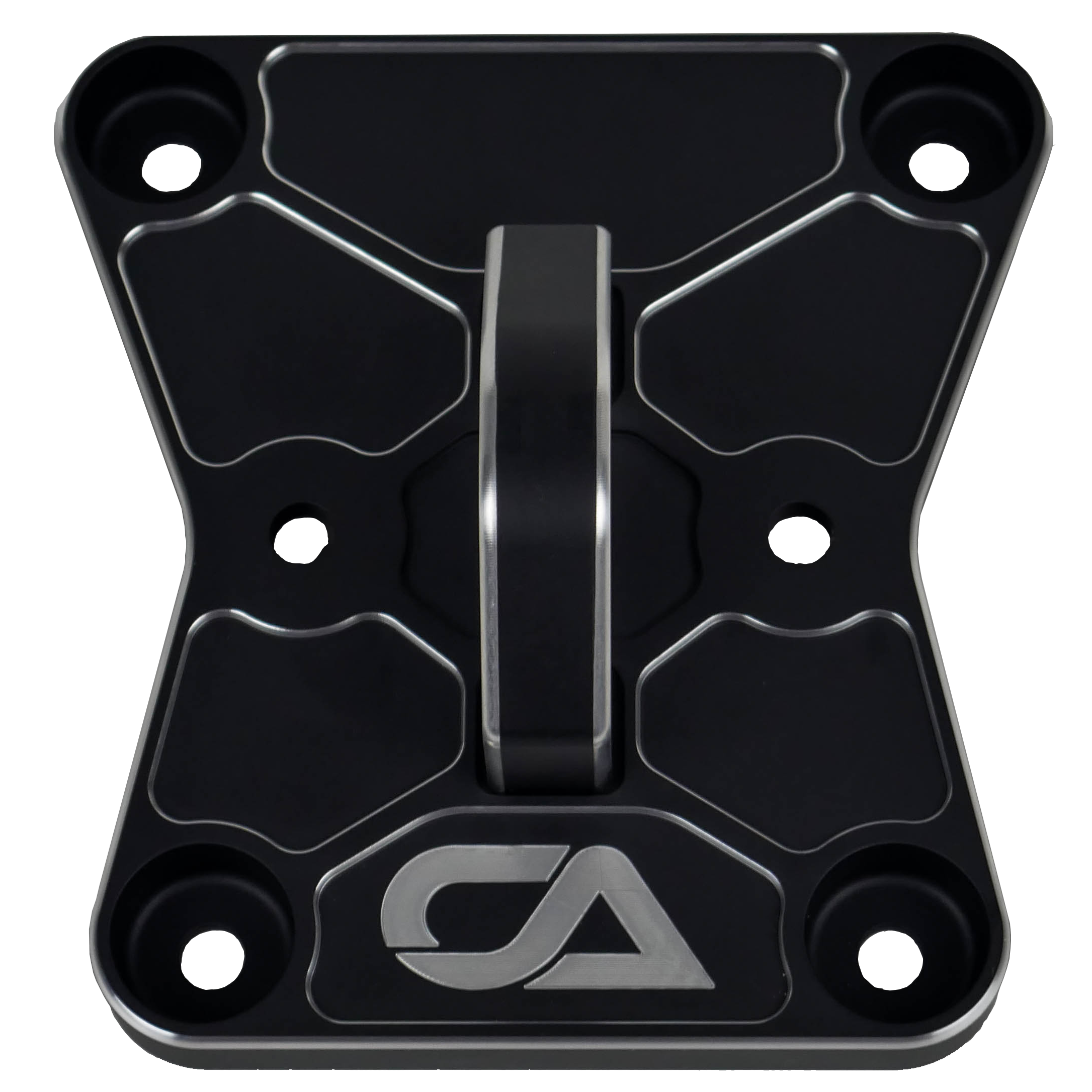 CA Tech Pull Plate  3D scanned for perfect fitment and machined from 6061 aluminum with a finished thickness of 1