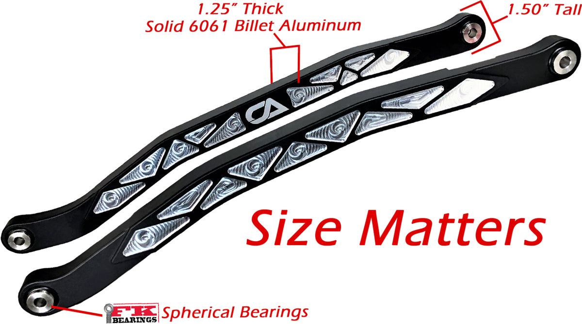 CanAm X3 Billet High Clearance Radius Rods CA TECH USA CA Tech USA