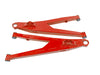 Can-Am Maverick X3 Upper Boxed Control Arms are laser cut from 4130 chromoly then CNC broke for quality and accuracy. Comes complete with 25% larger bushings installed to decrease wear and increase bushing life. Made with TIVAR® a high quality UHMW-PE material and is resistant to most all chemicals and conditions.