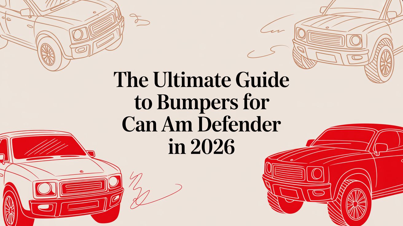The Ultimate Guide to Bumpers for Can Am Defender in 2026
