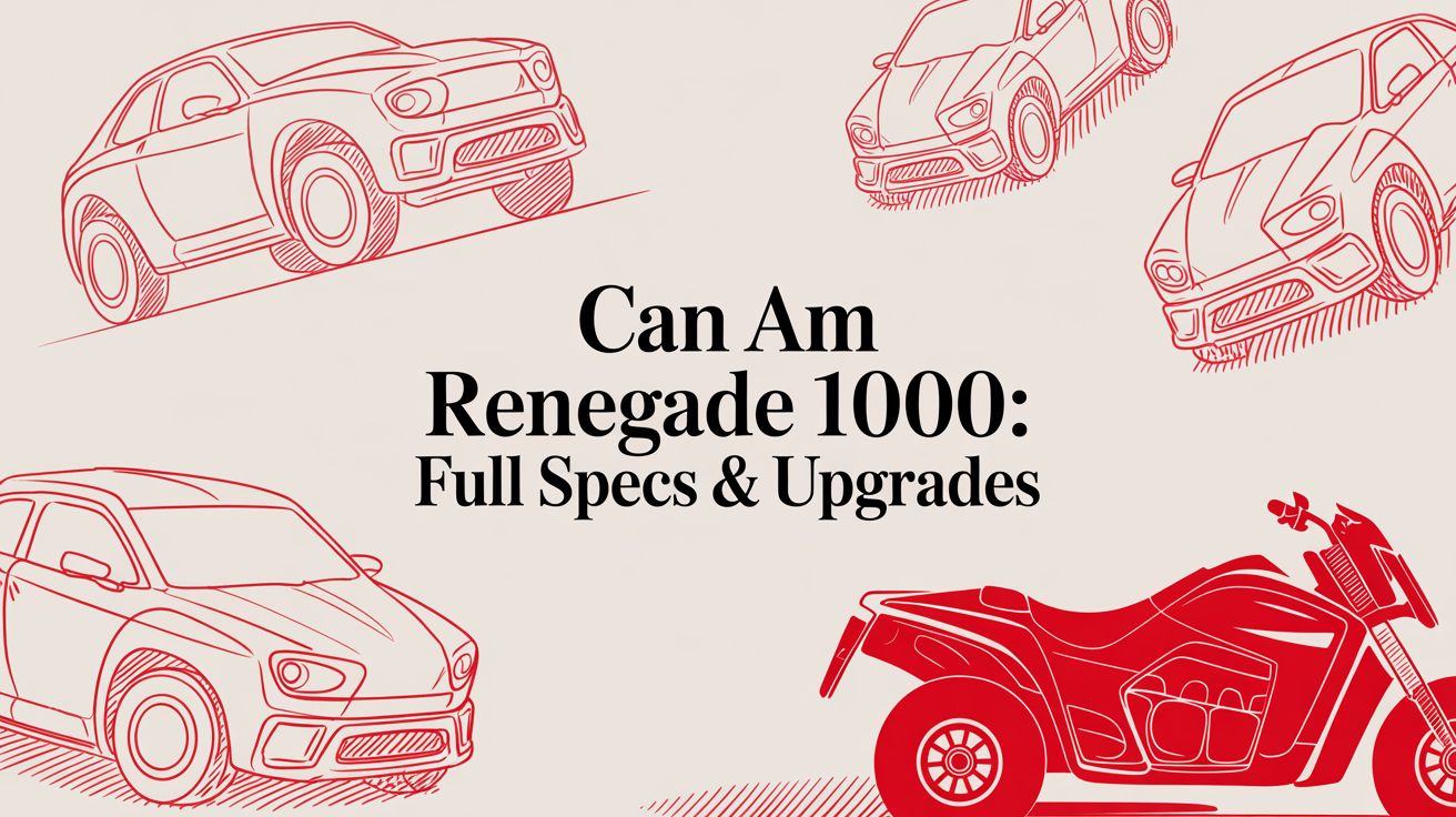 Can Am Renegade 1000: Full Specs & Upgrades