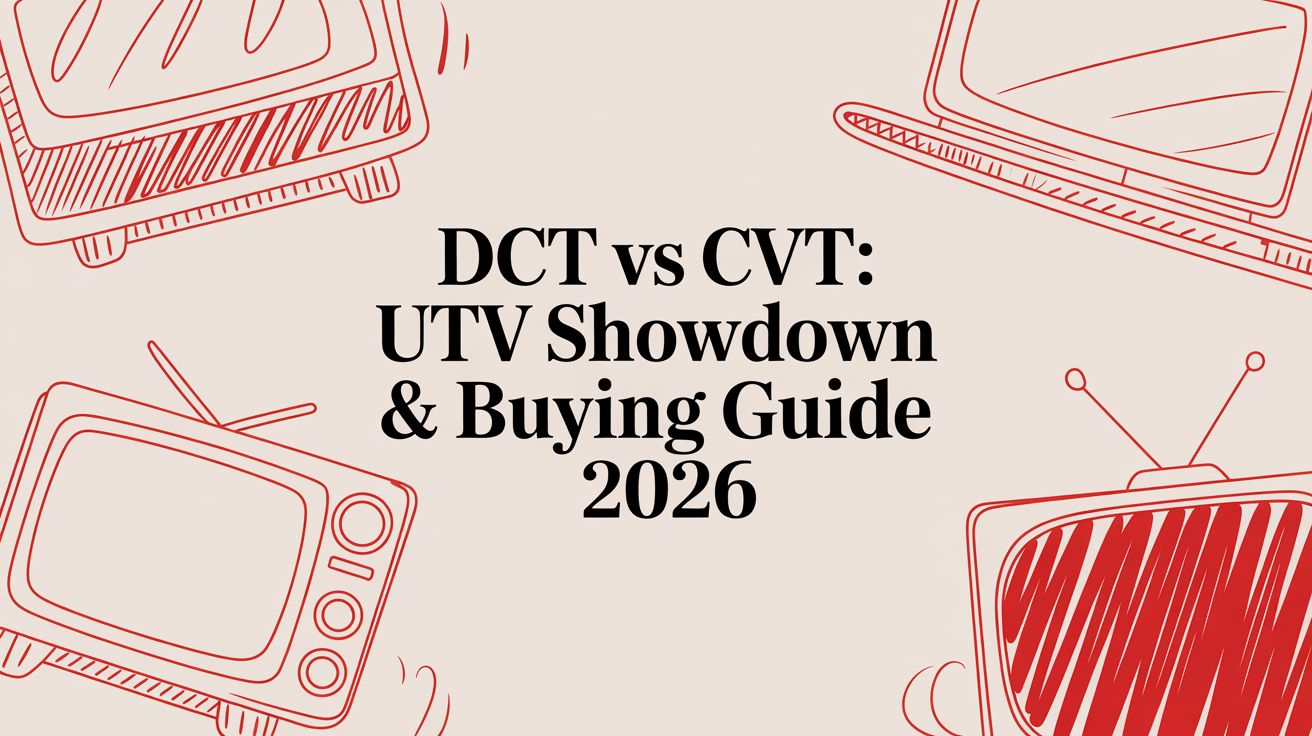 DCT vs CVT: UTV Showdown & Buying Guide 2026