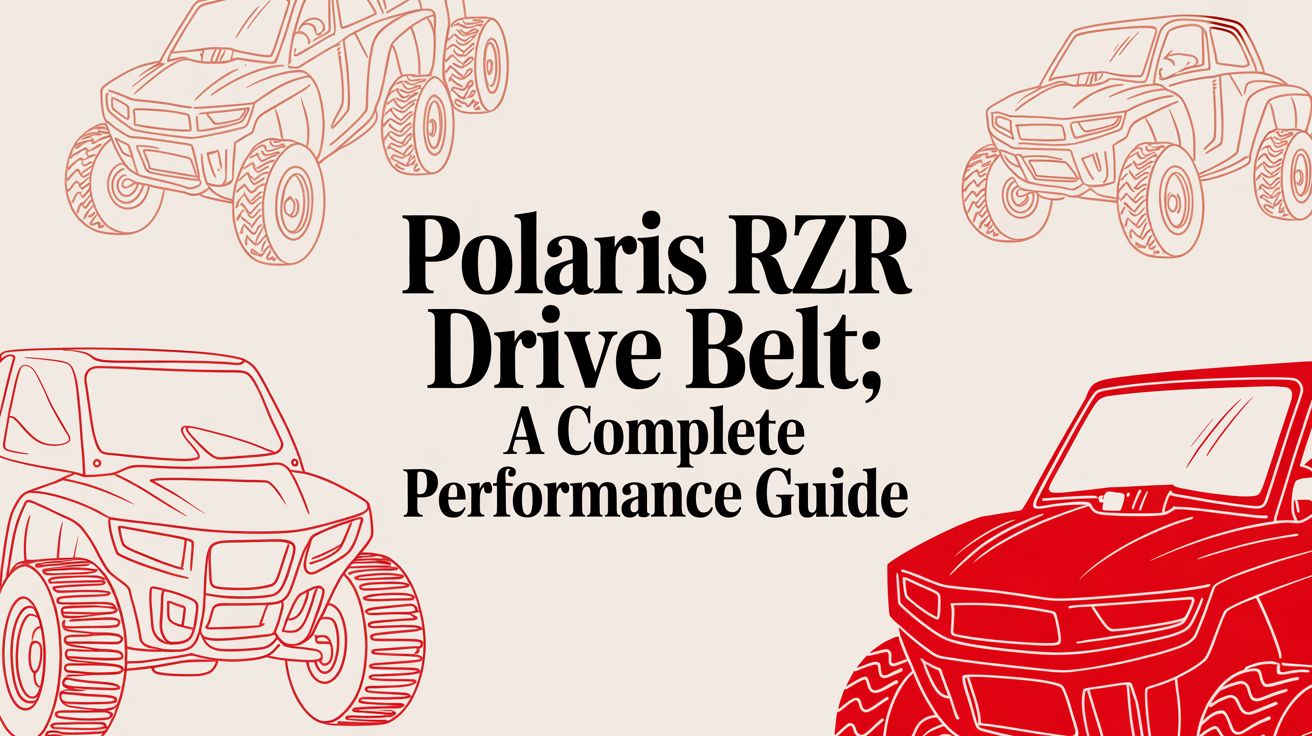 Polaris RZR Drive Belt: A Complete Performance Guide