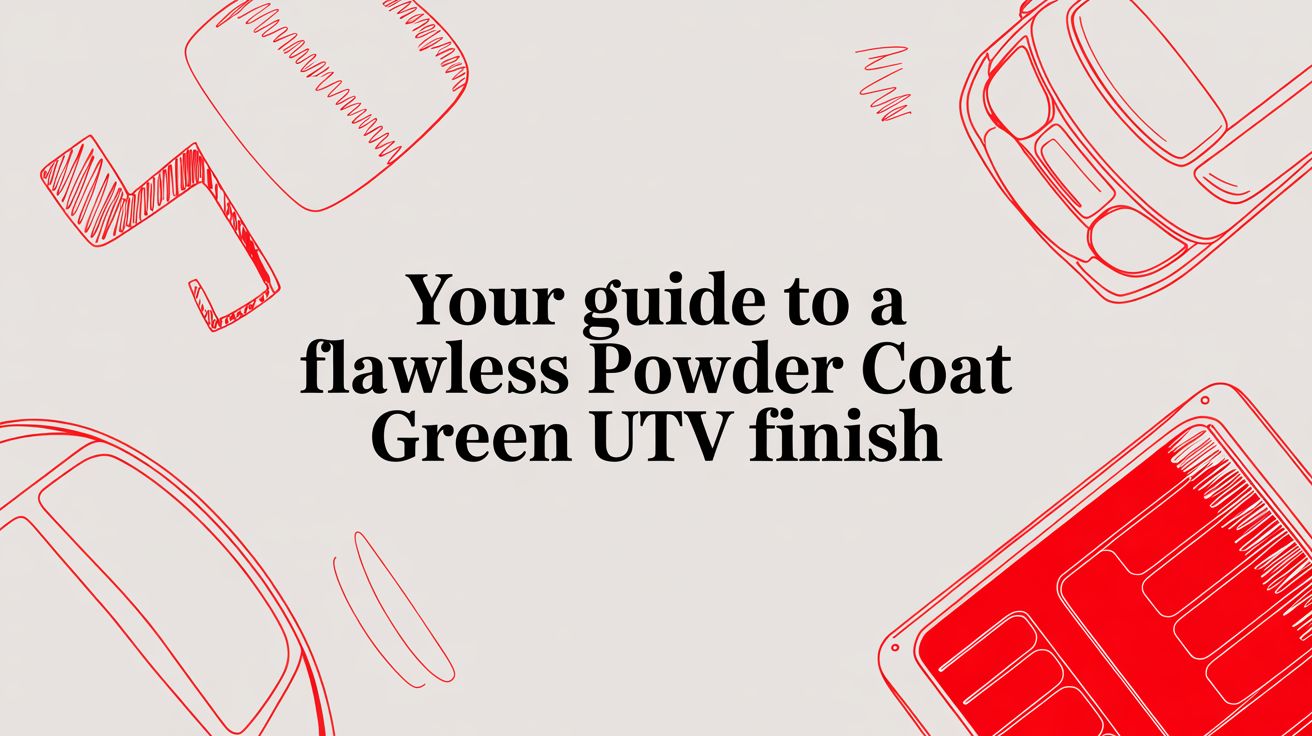 Your Guide to a Flawless Powder Coat Green UTV Finish
