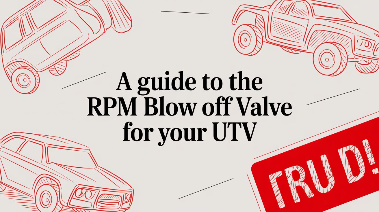 A Guide to the RPM Blow Off Valve for Your UTV in 2026