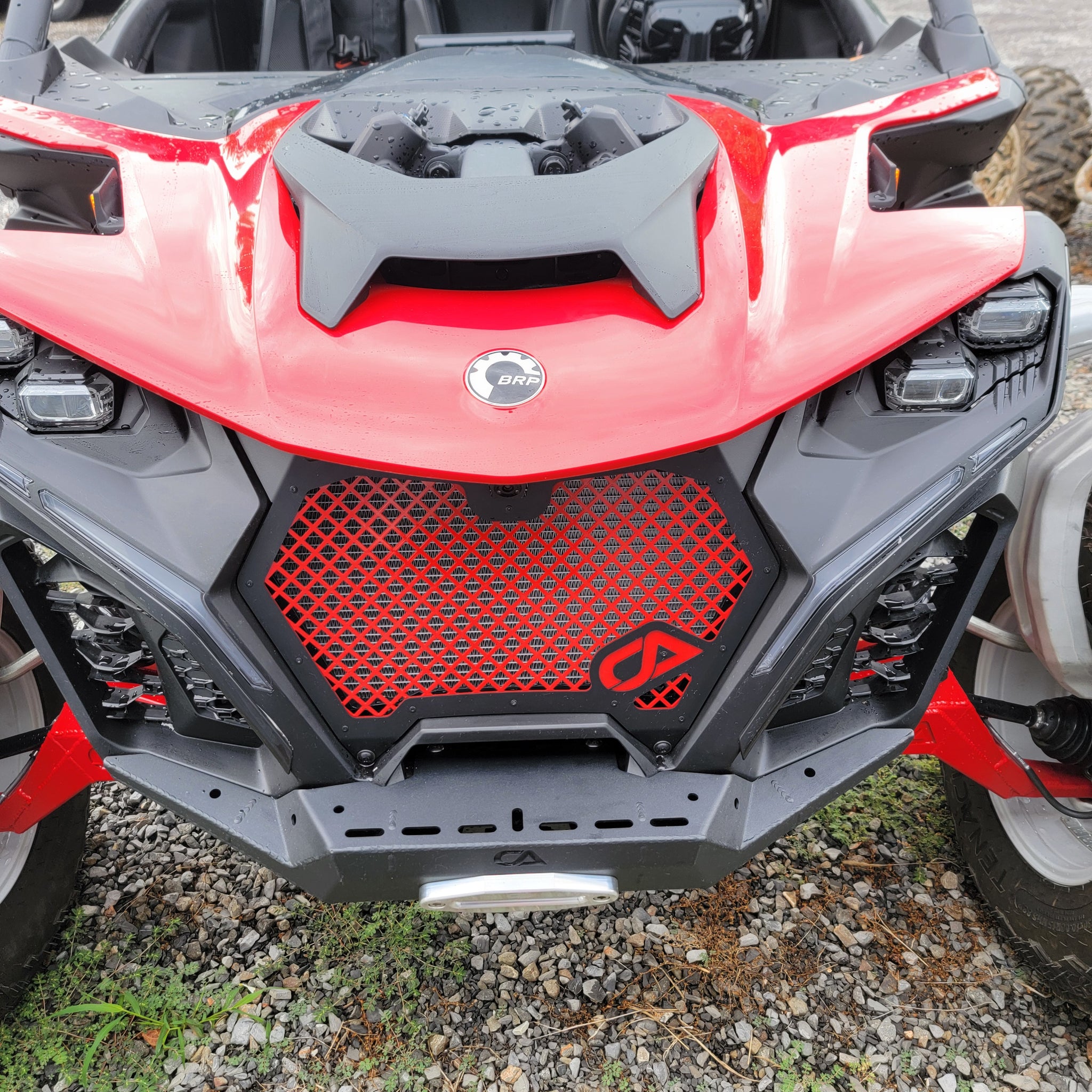 Mav R Grille Can-Am Maverick R Grille – CA Tech USA