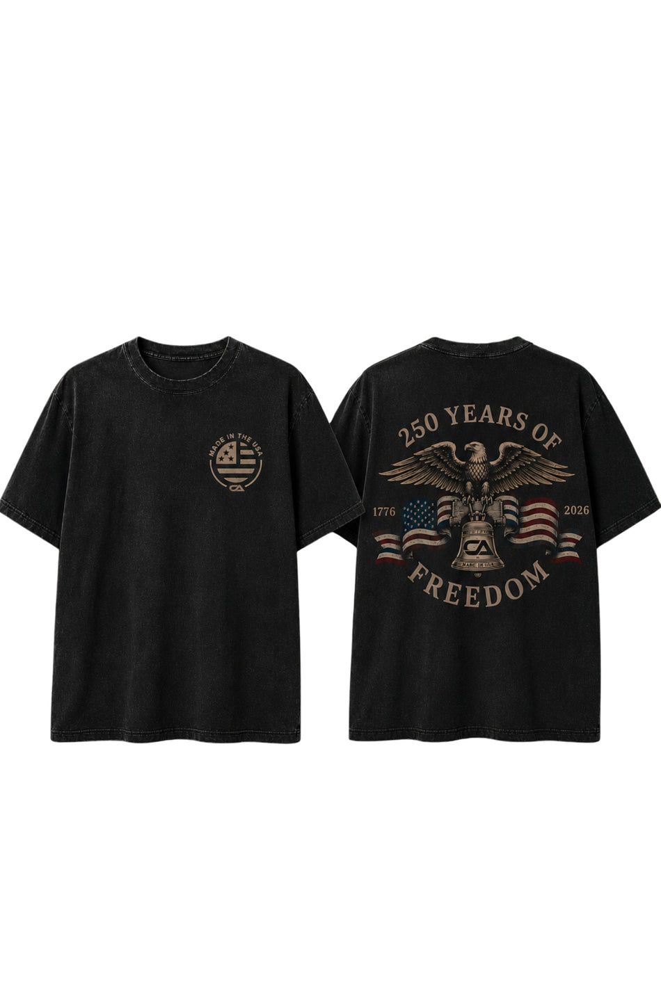 250 Years of Freedom Comfort Colors Tee Shirt