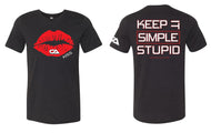 CA Tech USA Keep It Simple Kiss T-Shirt