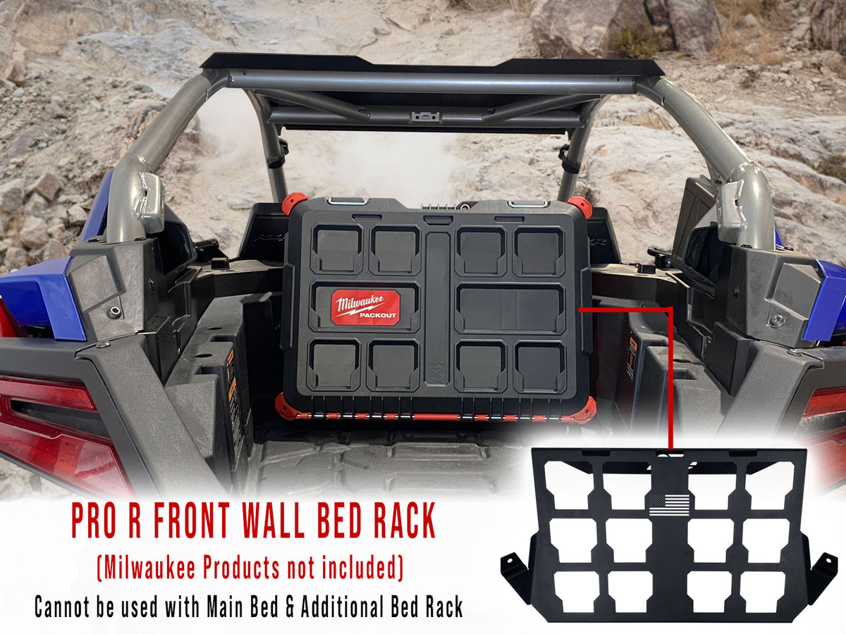 Rzr Rear Rack System RZR Pro R Packout Rack – CA Tech USA