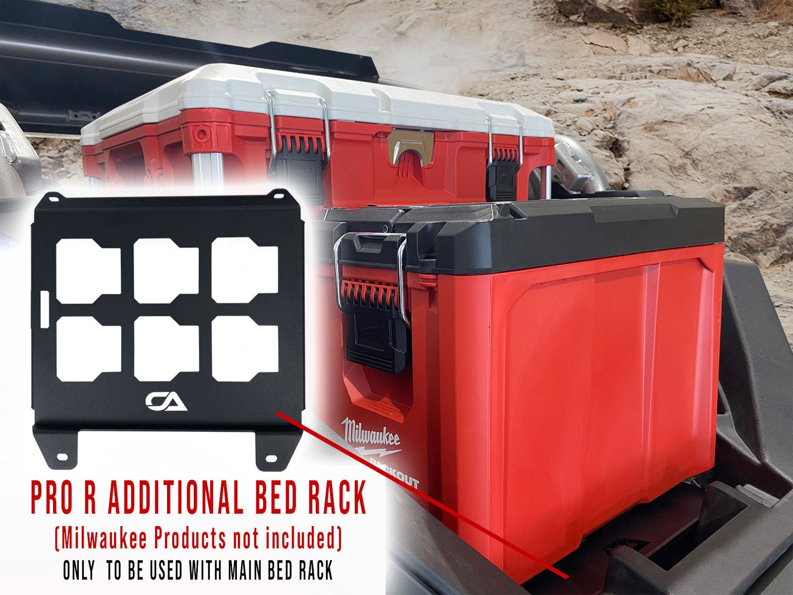 Pro R Tire Rack RZR Pro R Packout Rack – CA Tech USA