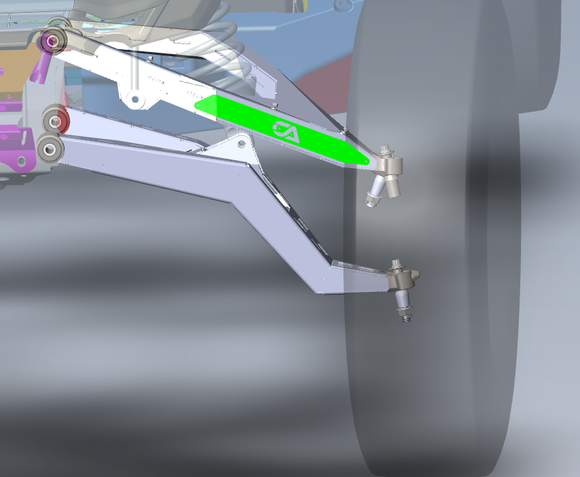 Segway Super Villain Upper & Lower Uniball Control Arms