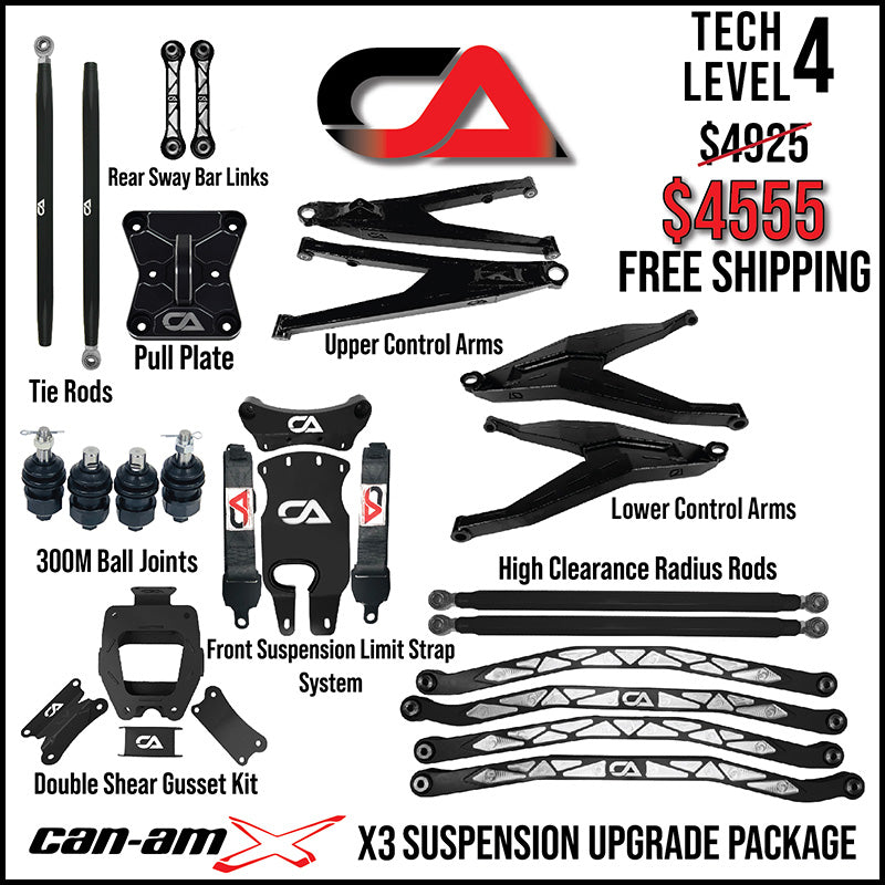 Can-Am X3 Suspension Kit Level 4