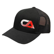 CA Tech USA Logo Hat Black / Black