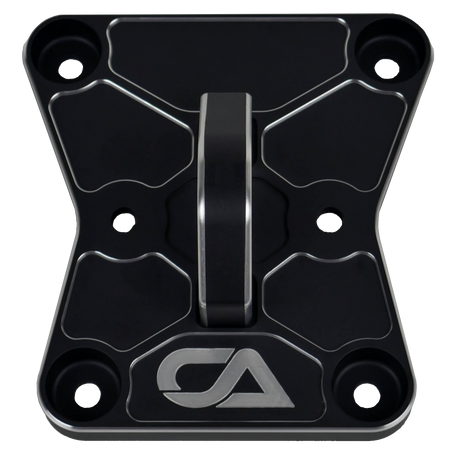 CA Tech Pull Plate  3D scanned for perfect fitment and machined from 6061 aluminum with a finished thickness of 1" for maximum durability, the new 2022 Can-Am X3 pull plate is easy to install and built to last a lifetime.   OEM color matching ensures all CA Tech parts will pair perfectly with your build. 