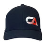 CA Tech USA Hat Black Flex Fit