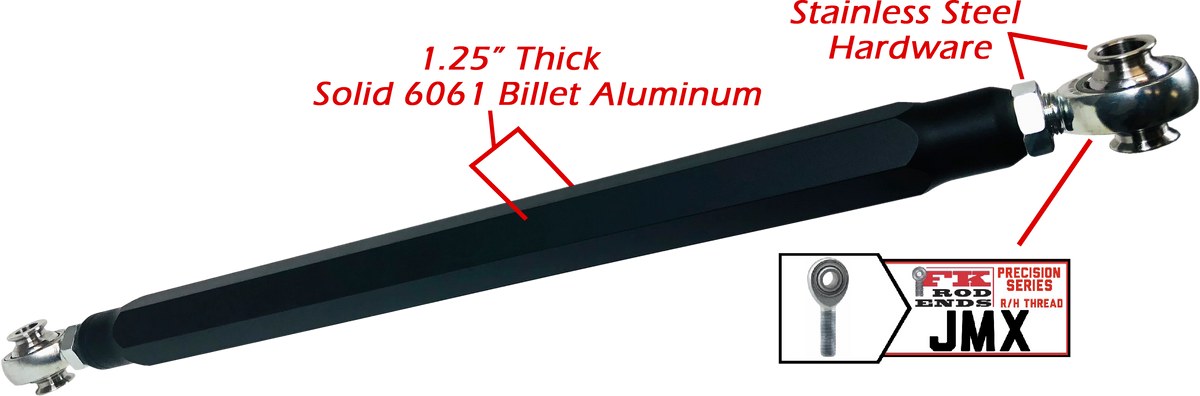 Can-Am X3 Billet High Clearance Radius Rods | CA TECH USA – CA