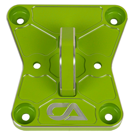 CA Tech Pull Plate  3D scanned for perfect fitment and machined from 6061 aluminum with a finished thickness of 1" for maximum durability, the new 2022 Can-Am X3 pull plate is easy to install and built to last a lifetime.   OEM color matching ensures all CA Tech parts will pair perfectly with your build. 